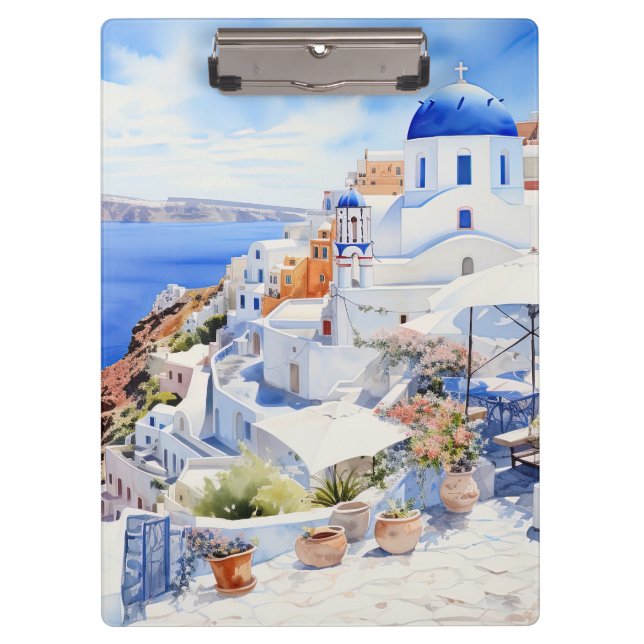 Santorini Clipboard (Front)