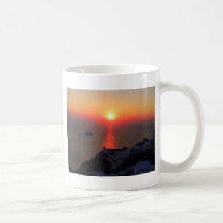 santorini coffee mug