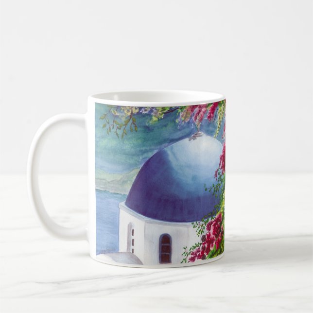 santorini dome mug (Left)