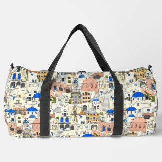 Santorini dreams duffle bag