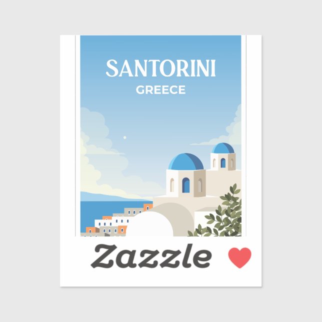 Santorini Greece (Sheet)