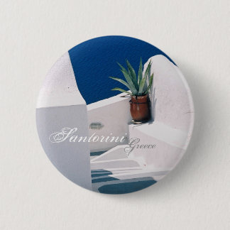 Santorini, Greece Button