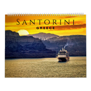 Santorini, Greece Calendar
