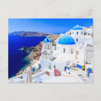 Santorini, Greece, Greek Island Postcard