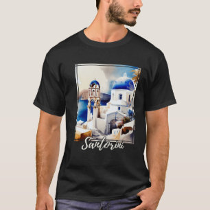 Santorini Greece  Greek Island Vacation  1 T-Shirt