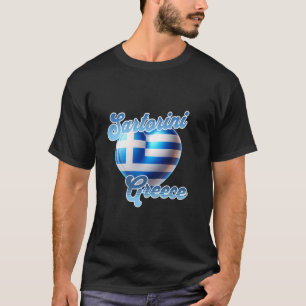 Santorini Greece Island Vacation Santorini Greek T-Shirt