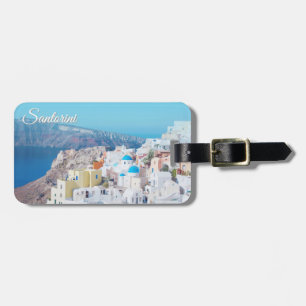 Santorini, Greece Luggage Tag
