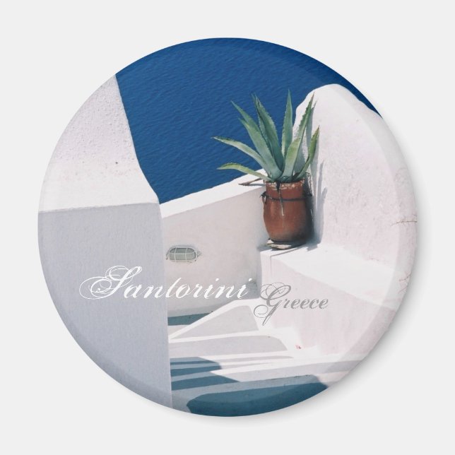 Santorini, Greece Magnet (Front)