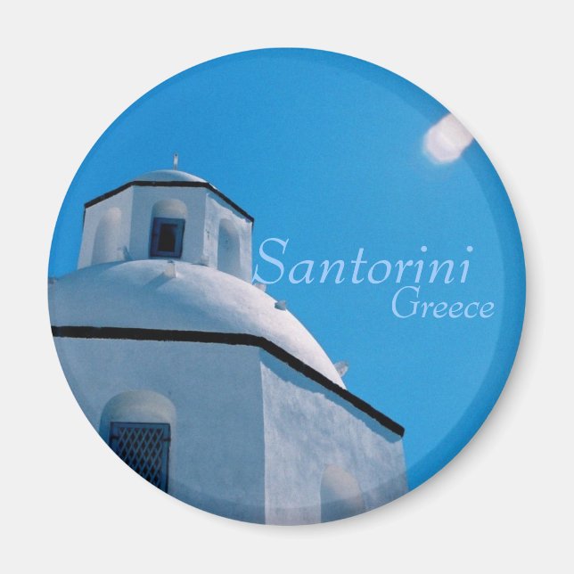 Santorini, Greece Magnet (Front)