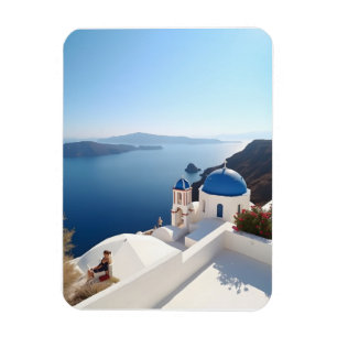Santorini Greece Magnet