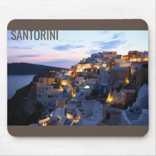 Santorini - Greece Mouse Mat