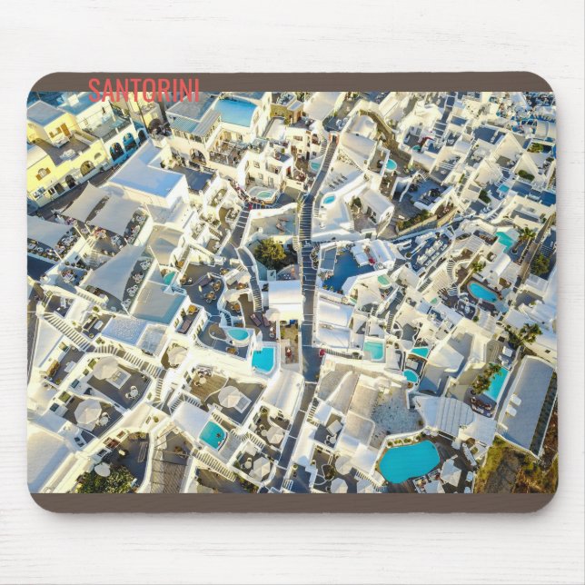 Santorini - Greece Mouse Mat (Front)