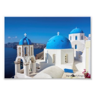 Santorini, Greece Photo Print