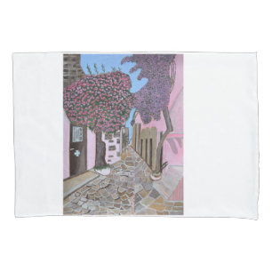 Santorini, Greece  Pillowcase