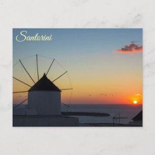 Santorini, Greece Postcard