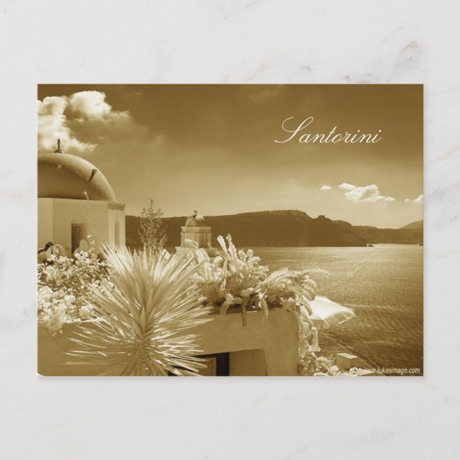 Santorini, Greece Postcard (Front)