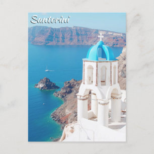 Santorini, Greece Postcard