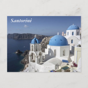Santorini, Greece Postcard