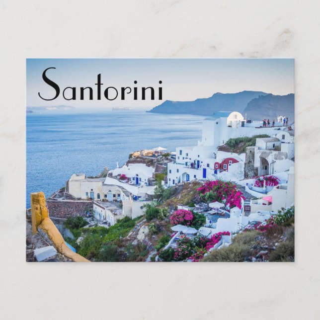 Santorini  Greece Postcard (Front)
