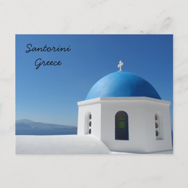 Santorini, Greece Postcard (Front)