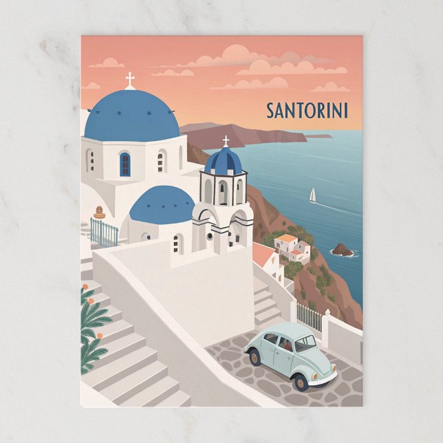 Santorini, Greece Postcard (Creator Uploaded)