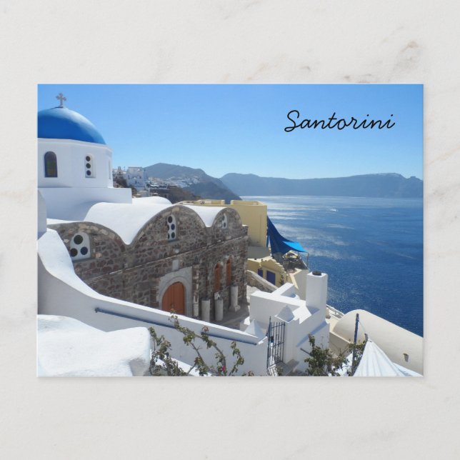 Santorini, Greece Postcard (Front)