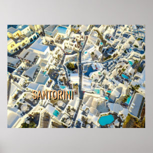 Santorini - Greece Poster