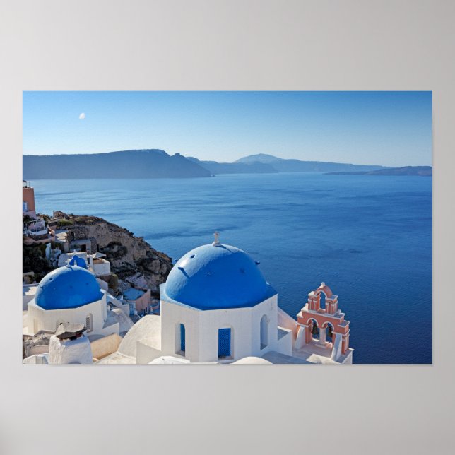 Santorini, Greece Poster (Front)