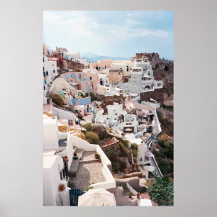 SANTORINI GREECE POSTER