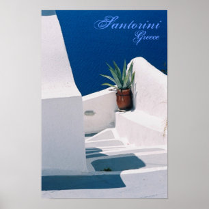 Santorini, Greece Poster