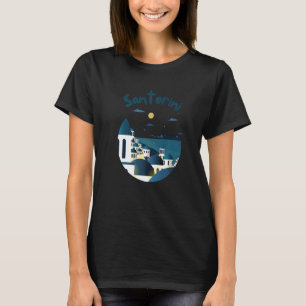 Santorini Greece Souvenir 2 T-Shirt
