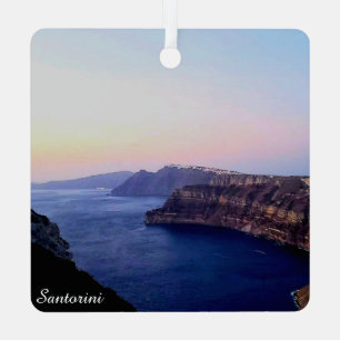 Santorini Greece Souvenir Ornament