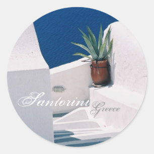 Santorini, Greece Sticker