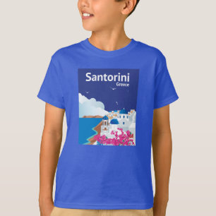 Santorini Greece T-Shirt