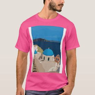 Santorini Greece T-Shirt