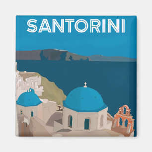 Santorini Greek Islands Magnet