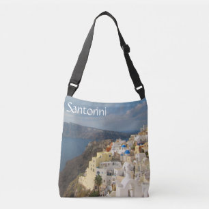 Santorini in the Afternoon Sun Wristlet Purse Crossbody Bag