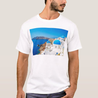 Santorini Island - Caldera, Greece T-Shirt