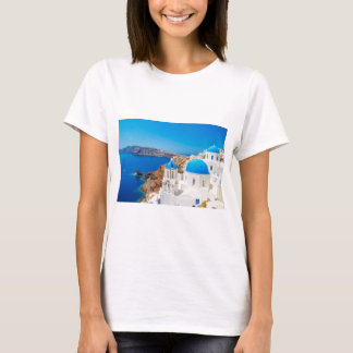 Santorini Island - Caldera, Greece T-Shirt