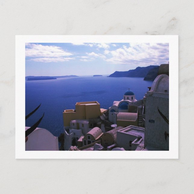 Santorini Island Greece Photo Colette ( CHG) Postcard (Front)