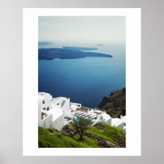 Santorini Island, Greece Poster