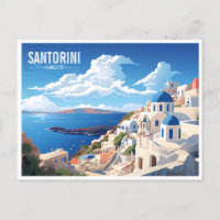 Santorini Island in Greece Travel