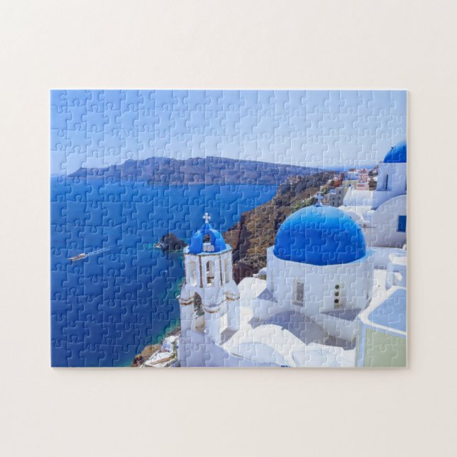 Santorini Jigsaw Puzzle (Horizontal)
