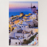 Santorini Jigsaw Puzzle<br><div class="desc">Oia,  Santorini,  Greece. Sunset in the most beautiful location in Greece.</div>