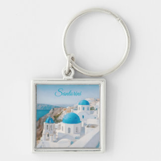 Santorini Keychain