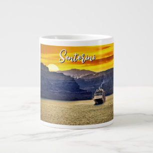 Santorini Large Coffee Mug