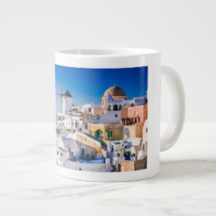 Santorini  large coffee mug