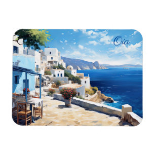 Santorini Magnet