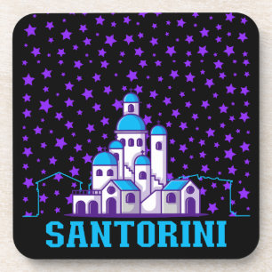 Santorini Memory.b Coaster