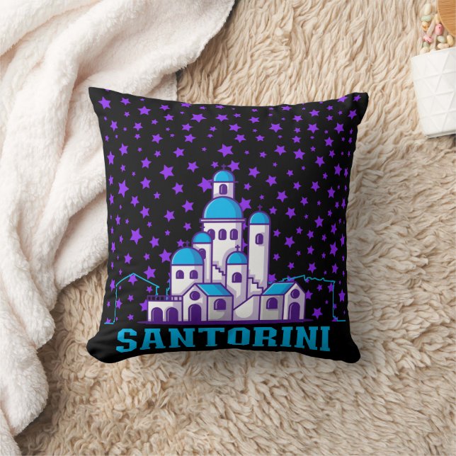 Santorini Memory.b Cushion (Blanket)